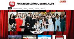 Desktop Screenshot of popetheater.org